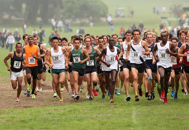 2011 USF XC Invite-086.JPG - 2011 University of San Francisco Cross Country Invitational, September 3, Golden Gate Park, San Francisco, California.
